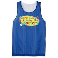 Retro Captain Geech And The Shrimp Shack Shooters Daily At Party Pier Mesh Reversible Basketball Jersey Tank