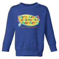 Retro Captain Geech And The Shrimp Shack Shooters Daily At Party Pier Toddler Sweatshirt