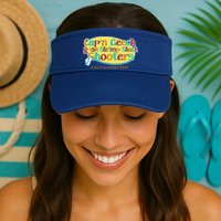 Retro Captain Geech And The Shrimp Shack Shooters Daily At Party Pier Visor
