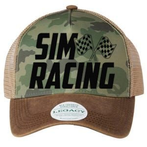 Race Car Gaming Racer Simulation Sim Racing Legacy Tie Dye Trucker Hat