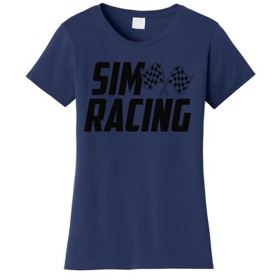 Race Car Gaming Racer Simulation Sim Racing Women's T-Shirt