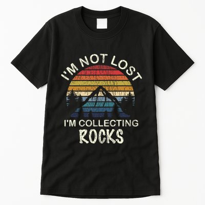 Rock Collecting Geologist Gifts Rock Collector Tall T-Shirt