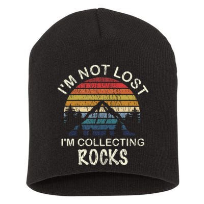 Rock Collecting Geologist Gifts Rock Collector Short Acrylic Beanie