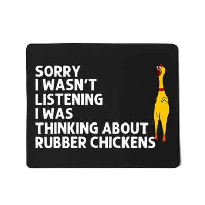 Rubber Chicken Gift Rubber Chicken Costume Mousepad