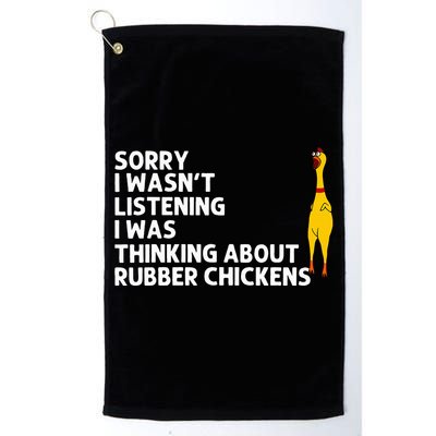 Rubber Chicken Gift Rubber Chicken Costume Platinum Collection Golf Towel