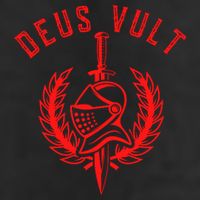 Roman Catholic Gift Deus Vult Crusader Adult Drive Performance Visor