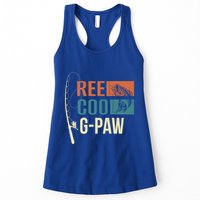 Reel Cool Gpaw Grandpa Angler Fishing Fisher Gift Meaningful Gift Womens Tank Top