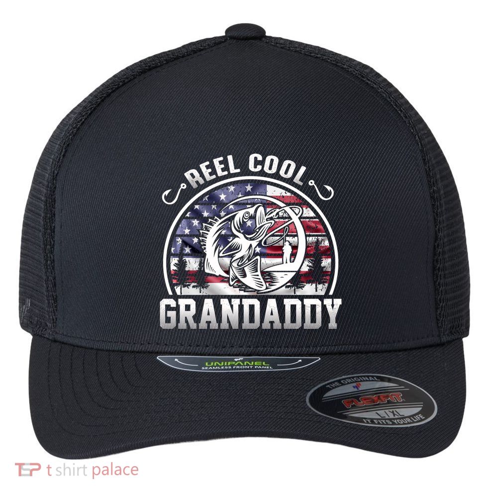 Reel Cool Grandaddy Fishing Apparel Flexfit Unipanel Trucker Cap