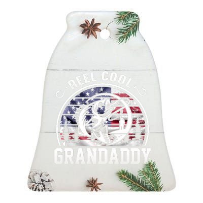 Reel Cool Grandaddy Fishing Apparel Ceramic Bell Ornament