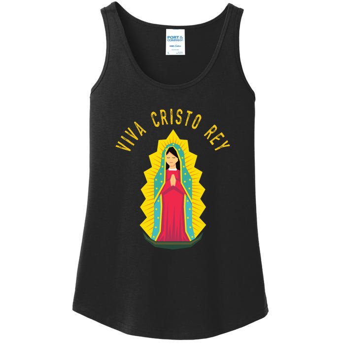 Roman Catholic Gift Our Lady Of Guadalupe Ladies Essential Tank