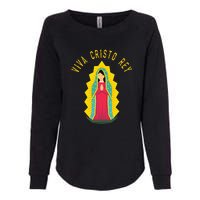 Roman Catholic Gift Our Lady Of Guadalupe Womens California Wash Sweatshirt