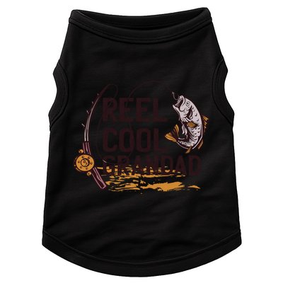 Reel Cool Grandpa Fishing Grandad Father's Day Gift Doggie Tank