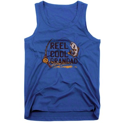 Reel Cool Grandpa Fishing Grandad Father's Day Gift Tank Top