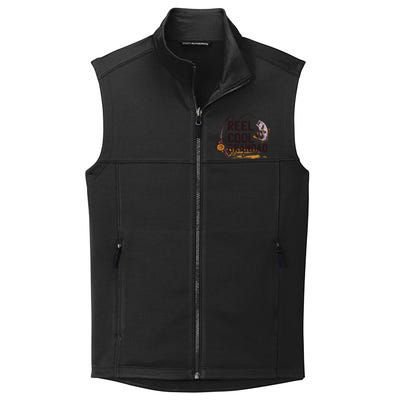 Reel Cool Grandpa Fishing Grandad Father's Day Gift Collective Smooth Fleece Vest