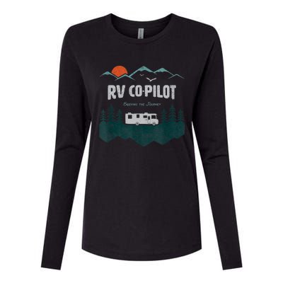 Rv Cocool Giftpilot Camping Gift Motorhome Travel Vacation Gift Womens Cotton Relaxed Long Sleeve T-Shirt