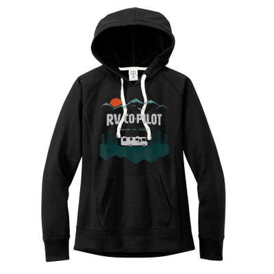 Rv Cocool Giftpilot Camping Gift Motorhome Travel Vacation Gift Women's Fleece Hoodie