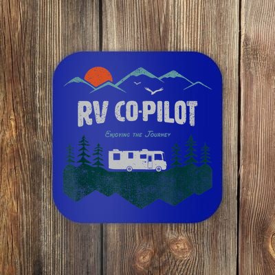 Rv Cocool Giftpilot Camping Gift Motorhome Travel Vacation Gift Coaster