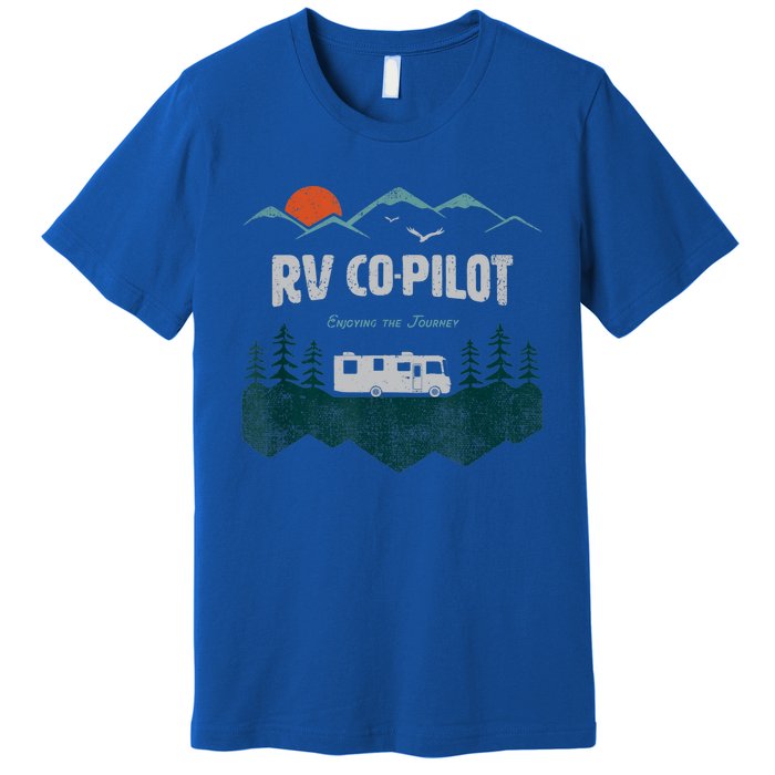 Rv Cocool Giftpilot Camping Gift Motorhome Travel Vacation Gift Premium T-Shirt