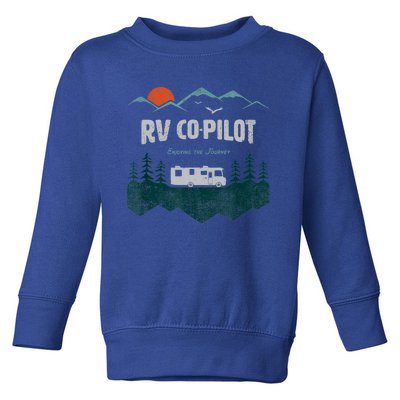 Rv Cocool Giftpilot Camping Gift Motorhome Travel Vacation Gift Toddler Sweatshirt