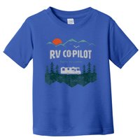 Rv Cocool Giftpilot Camping Gift Motorhome Travel Vacation Gift Toddler T-Shirt