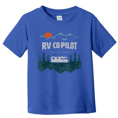 Rv Cocool Giftpilot Camping Gift Motorhome Travel Vacation Gift Toddler T-Shirt