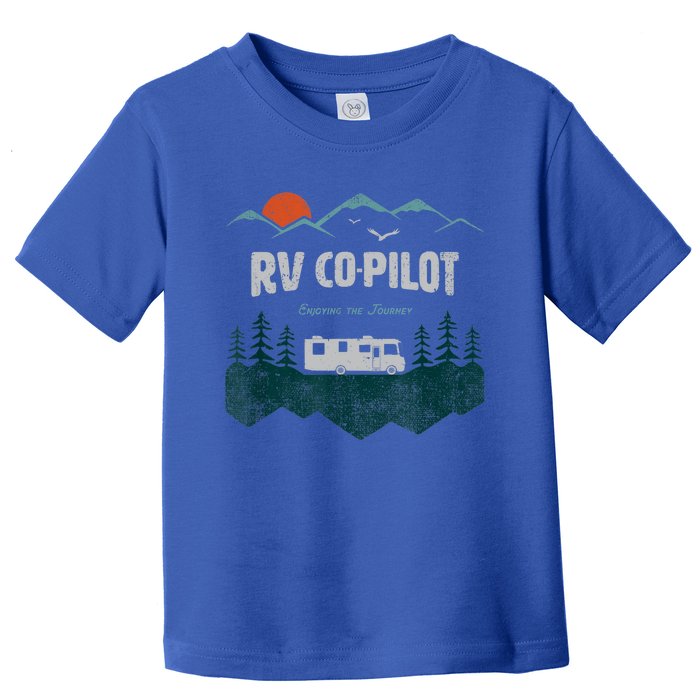 Rv Cocool Giftpilot Camping Gift Motorhome Travel Vacation Gift Toddler T-Shirt