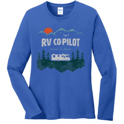 Rv Cocool Giftpilot Camping Gift Motorhome Travel Vacation Gift Ladies Long Sleeve Shirt