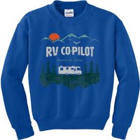 Rv Cocool Giftpilot Camping Gift Motorhome Travel Vacation Gift Kids Sweatshirt