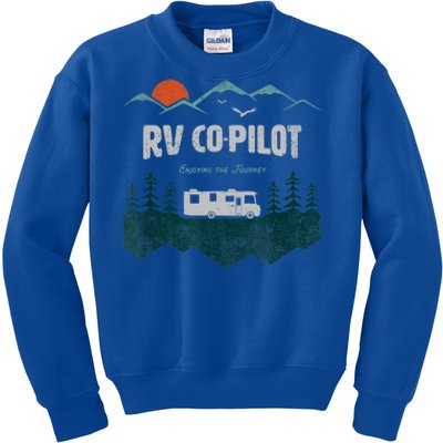 Rv Cocool Giftpilot Camping Gift Motorhome Travel Vacation Gift Kids Sweatshirt