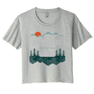 Rv Cocool Giftpilot Camping Gift Motorhome Travel Vacation Gift Women's Crop Top Tee