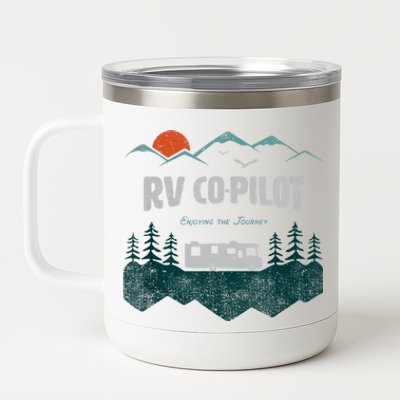 Rv Cocool Giftpilot Camping Gift Motorhome Travel Vacation Gift 12 oz Stainless Steel Tumbler Cup