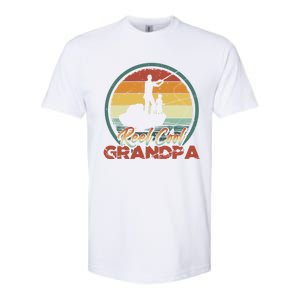 Reel Cool Grandpa Gift Retro Fishing Family Gift Softstyle CVC T-Shirt