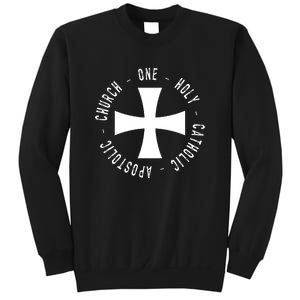 Roman Catholic Gift One Holy Apostolic Church Sweatshirt