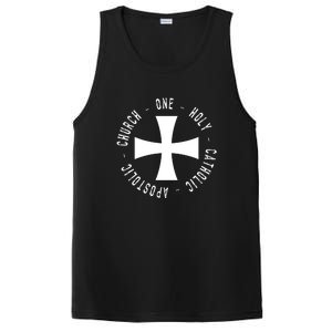 Roman Catholic Gift One Holy Apostolic Church PosiCharge Competitor Tank