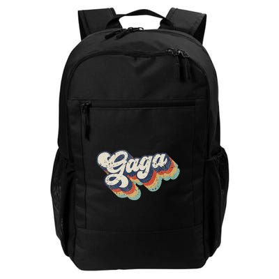 Retro Cute Gaga For Grandma Best Gaga Ever MotherS Day Backpack