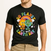 Retro Cartoon Go Planet Its Your Earth Day Performance Shirt