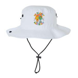 Retro Cartoon Go Planet Its Your Earth Day Legacy Cool Fit Booney Bucket Hat