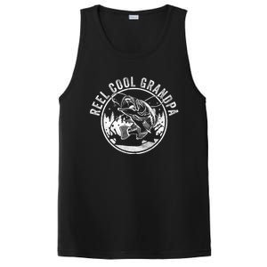 Reel Cool Grandpa Funny Fathers Day Gift PosiCharge Competitor Tank