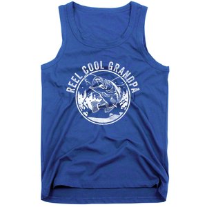 Reel Cool Grandpa Funny Fathers Day Gift Tank Top