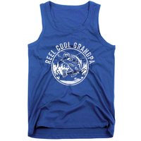 Reel Cool Grandpa Funny Fathers Day Gift Tank Top