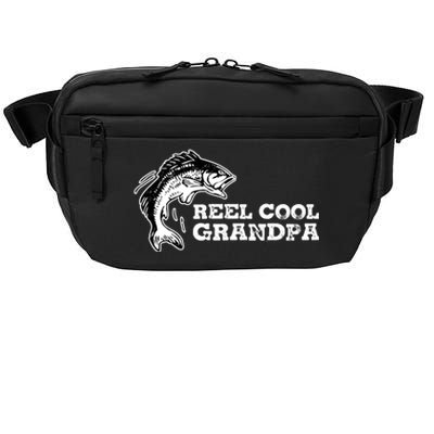 Reel Cool Grandpa Funny Fishing Quotes Gift For Grandfather Gift Crossbody Pack