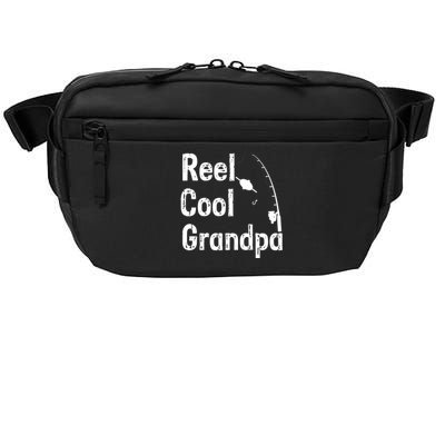 Reel Cool Grandpa Sarcastic Joke Funny Novelty Design Great Gift Crossbody Pack