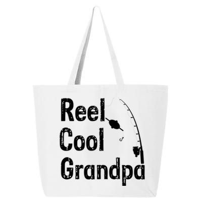 Reel Cool Grandpa Sarcastic Joke Funny Novelty Design Great Gift 25L Jumbo Tote