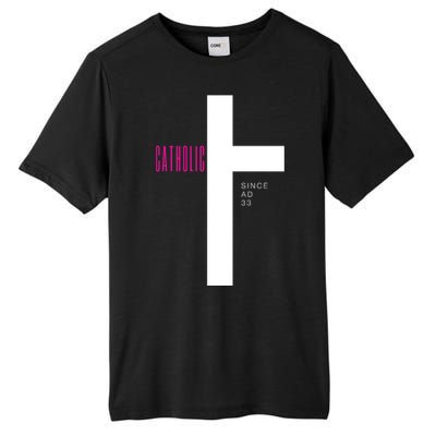 Roman Catholic Gift Since AD 33 Tall Fusion ChromaSoft Performance T-Shirt