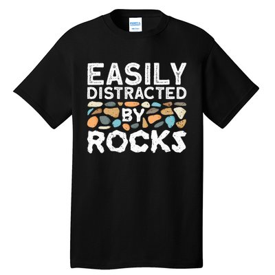 Rock Collector Geologist Rock Hound Geology Tall T-Shirt