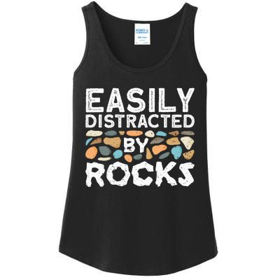 Rock Collector Geologist Rock Hound Geology Ladies Essential Tank