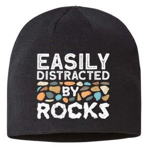 Rock Collector Geologist Rock Hound Geology Sustainable Beanie