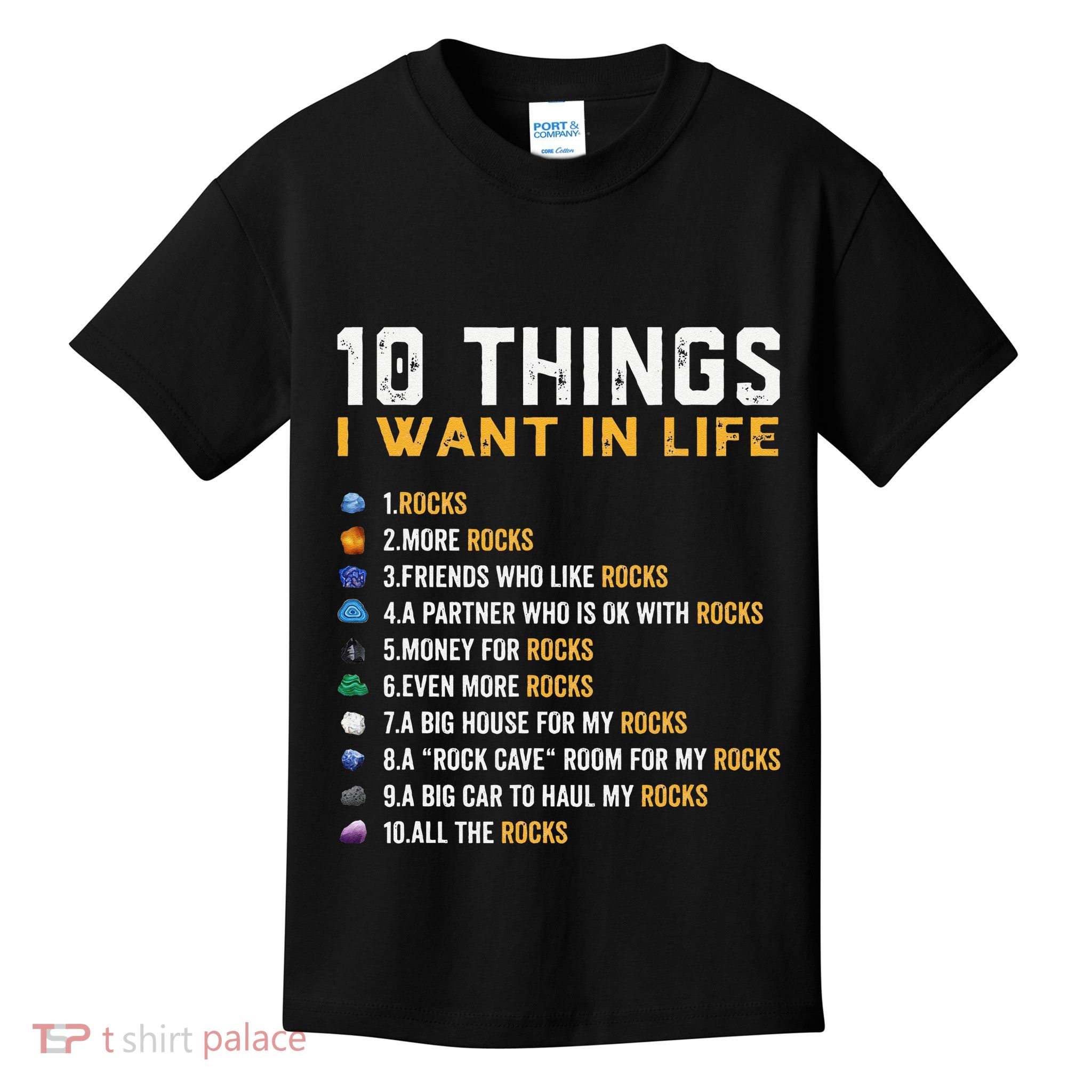 Rock Collector Geologist Joke For Geode Hunter Rockhounding Kids T-Shirt