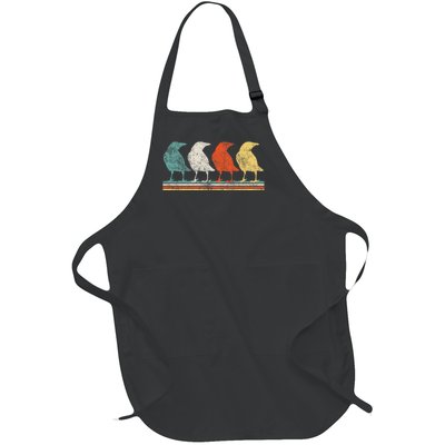 Retro Crow Gifts Full-Length Apron With Pockets