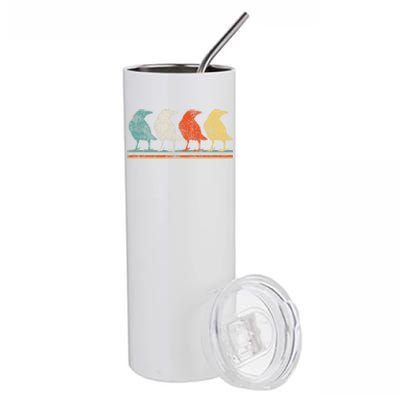 Retro Crow Gifts Stainless Steel Tumbler